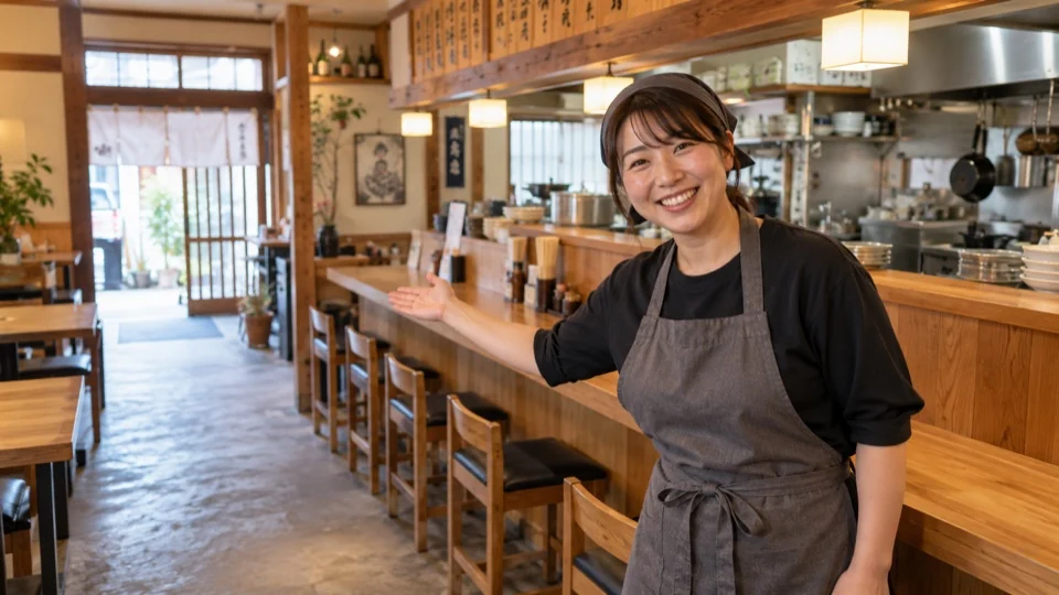 Sample Japanese restaurant video